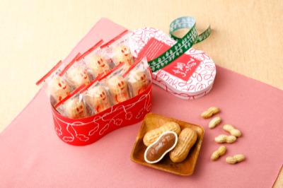 なごみの米屋「ぴーなっつ最中」