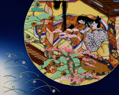 服部早苗さん（布工芸作家）「雨月物語」（１９５３年）