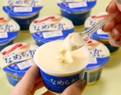「メイトー」のなめらかプリン