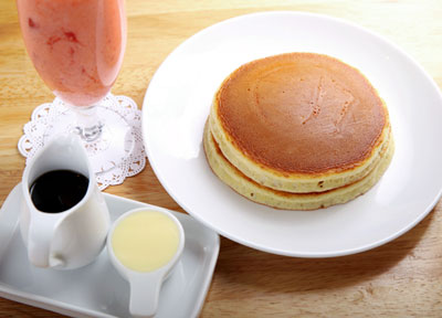 「ホットケーキパーラーＦｒｕ－Ｆｕｌｌ（フルフル）」のホットケーキ