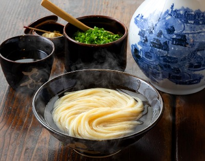 「ざいごうどん本家わら家」の釜あげうどん