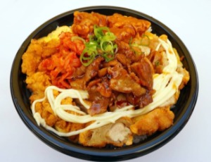 味店　焼マン　デラ丼