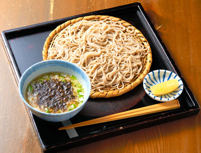 「蕎麦（そば）屋　山都」のこってりせいろ