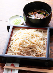 「三軒茶屋　武屋」の鴨せいろ
