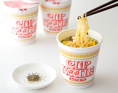 「日清食品」のカップヌードル