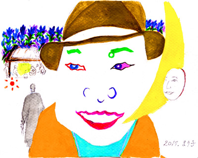 馬場まり子さん（画家）　「男はつらいよ　寅次郎恋歌」（１９７１年）