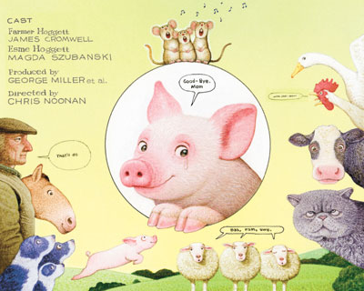 佐藤邦雄さん（イラストレーター）　「ベイブ」（１９９５年）