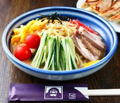 「だるまや」の冷やしそば