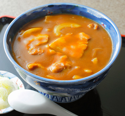 「長寿庵」のカレー南蛮うどん