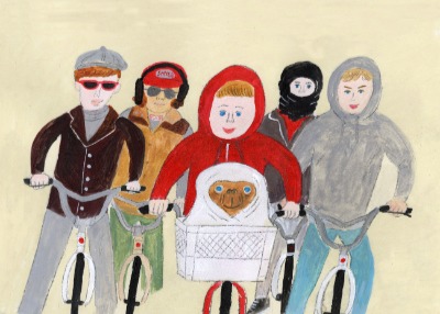 柴田ケイコさん（イラストレーター・絵本作家）<br>「Ｅ．Ｔ．」（１９８２年）