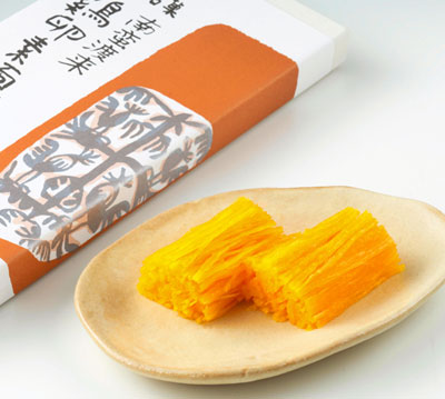 「石村萬盛堂」の鶏卵素麺（そうめん）