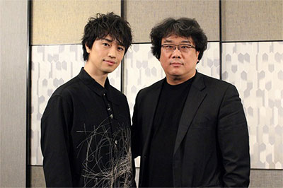 斎藤工×ポン・ジュノ監督スペシャル対談放映＆特集上映「鬼才ポン・ジュノの世界！」開催