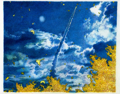 石居麻耶さん（アーティスト）「遠い空の向こうに」（１９９９年）