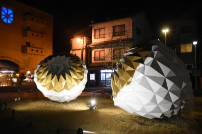 開花　サハンド・ヘサミヤン作（奈良市）