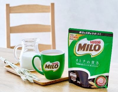 「ネスレ日本」のネスレ ミロ オトナの甘さ