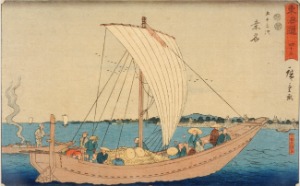 「東海道（隷書版）　桑名」
