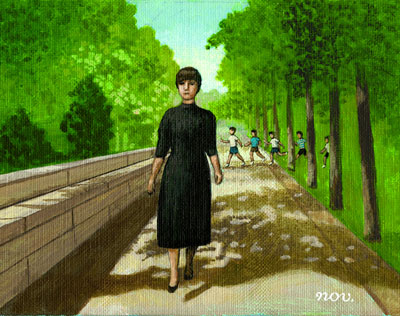 矢吹申彦さん（イラストレーター）「あこがれ」（１９５８年）