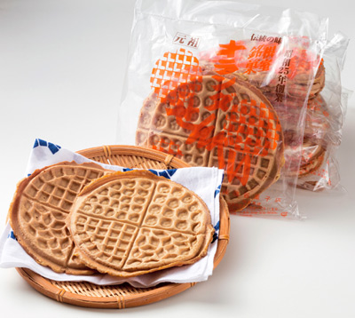 「端谷菓子店」のオランダせんべい
