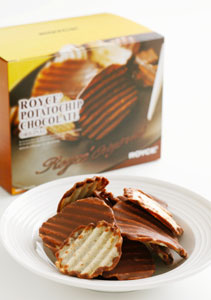 「ロイズ」のポテトチップチョコレート