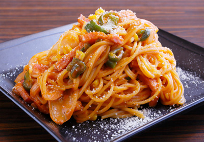 「居酒屋　八福」のナポリタン