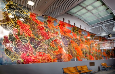 Carp is Dragon in heaven<br>　木村英輝作（京都市中京区）