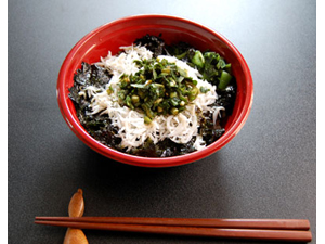 しらす青唐丼
