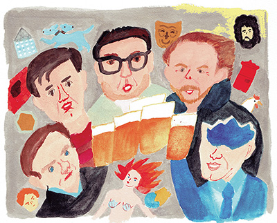上路ナオ子さん（イラストレーター）「ワールズ・エンド　酔っぱらいが世界を救う！」（２０１３年）