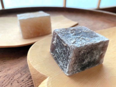 「樫舎」のみよしの（葛焼き）