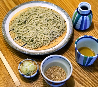 「蕎麦切 森の」の胡麻だれそば