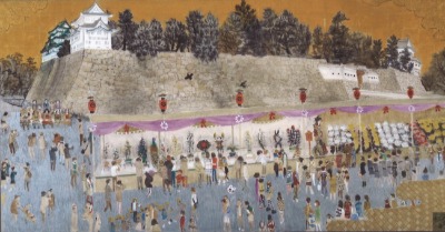 「名古屋城の菊花大会」
