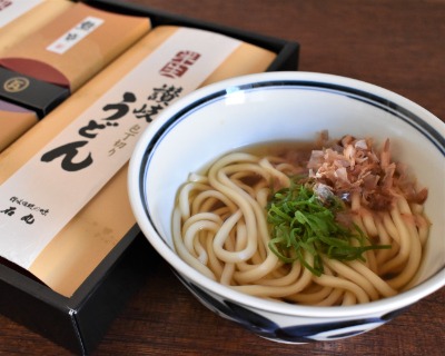 「石丸製麺」の半生讃岐うどん　包丁切り