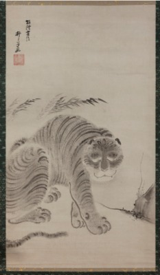 虎図