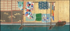 「誰ケ袖（たがそで）の図」