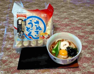 「テーブルマーク」の冷凍さぬきうどん