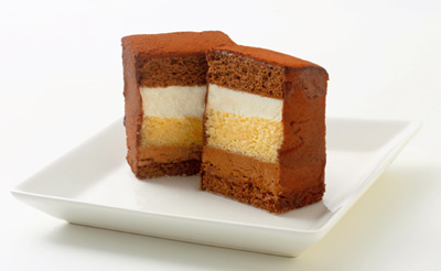 「チョコレートショップ」の博多の石畳