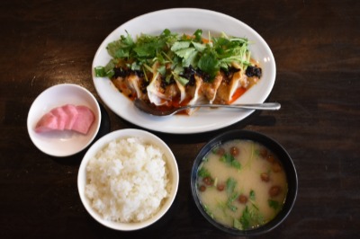 野方餃子　麻辣担々水餃子定食