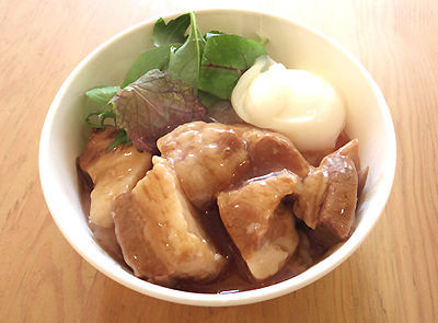 豚角煮丼