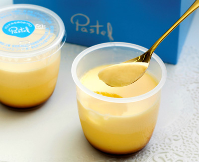 「パステル」のなめらかプリン