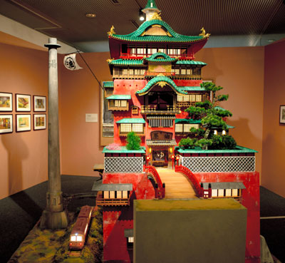 「油（あぶら）屋　模型」