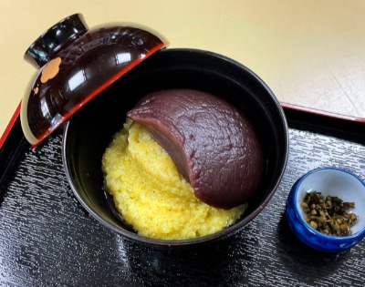 「梅園」のあわぜんざい