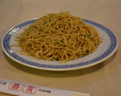 「嘉賓」の牡蠣ソース和えソバ