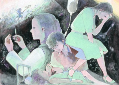 ｍｉｎｃｈｉさん（絵本作家・画家）　「震える舌」（１９８０年）