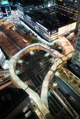 阿倍野歩道橋（大阪市阿倍野区）