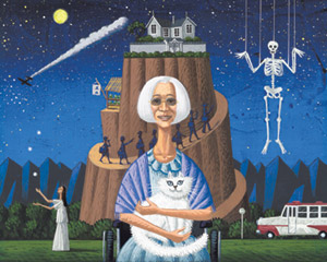 北見隆さん（イラストレーター）「HOUSE」（１９７７年）