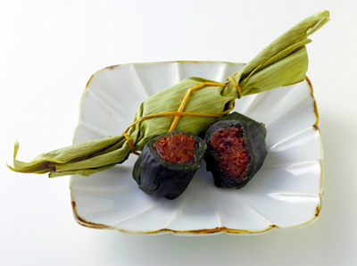 「良寛堂」の笹（ささ）団子