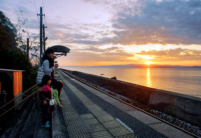 千綿（ちわた）駅（長崎県、ＪＲ大村線）