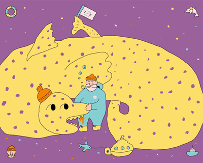 いしいひろゆきさん（イラストレーター）「ライフ・アクアティック」（２００４年）