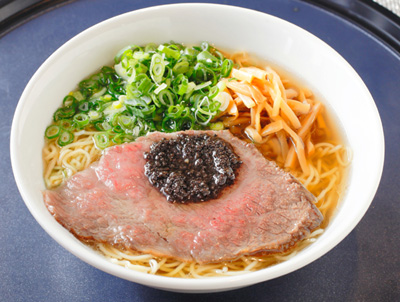 「貴真」のトリュフ香る塩ラーメン