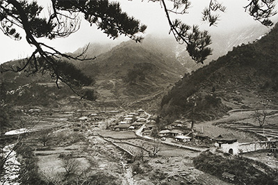 「關門城　慶尚北道　聞慶　鳥嶺山」