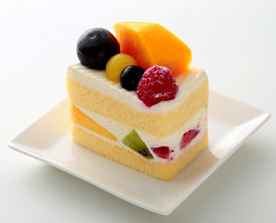 「千疋屋総本店」のフルーツショートケーキ